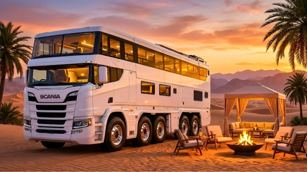 2026 Scania Double Decker Motorhome
